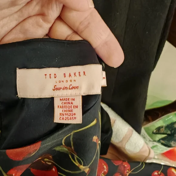 Ted Baker Women's Fyra Cheerful Cherry Bow Dress - Picture 6 of 16